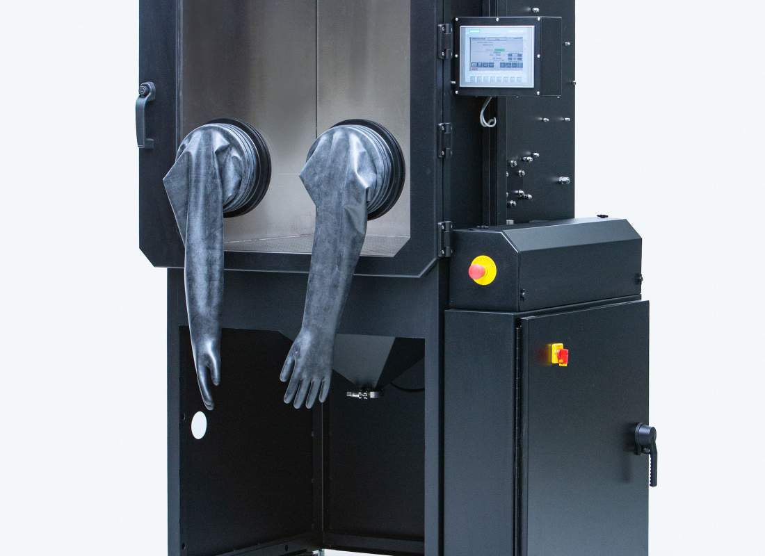 3D Printing DEPOWDERING with POWERSHIELD